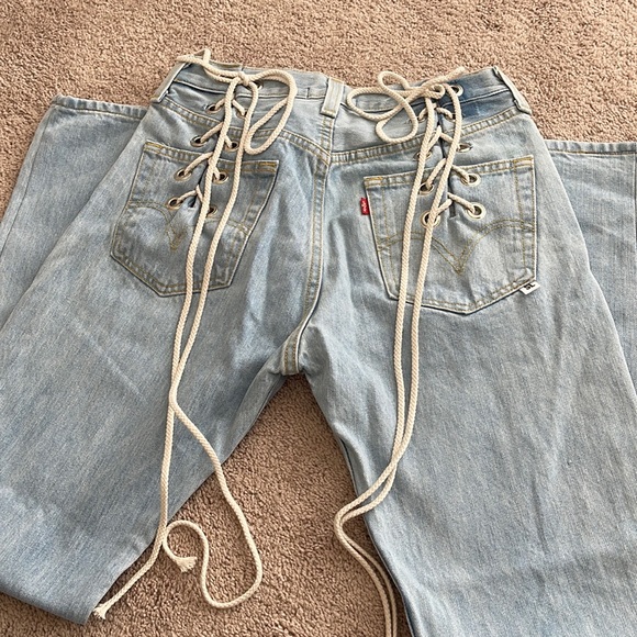 samaria leah Denim - Samaria Leah Vintage Custom Levi’s